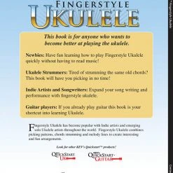 Hal Leonard Kev's QuickStart For Fingerstyle Ukulele Book