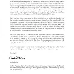 Hal Leonard The Beatles For Fingerstyle Ukulele Book Books & AV