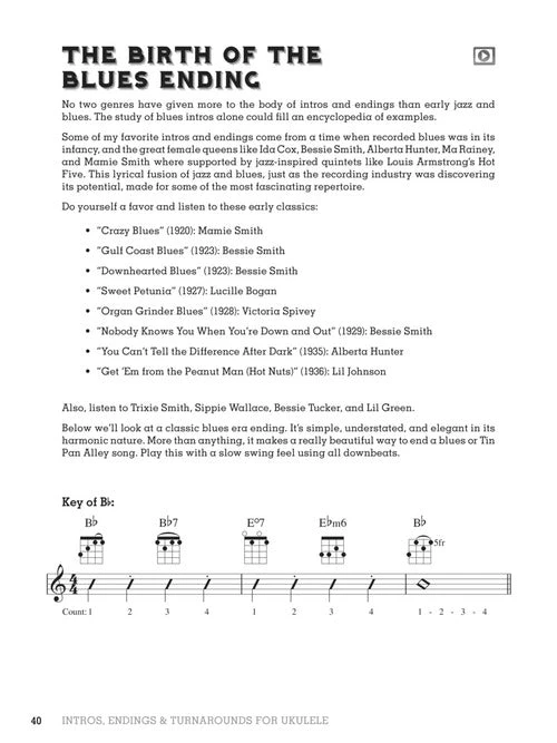 Hal Leonard Intros, Endings & Turnarounds For Ukulele