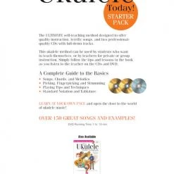 Hal Leonard Play Ukulele Today! – Starter Pack Books W/CD/DVD Books & AV