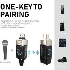 Xvive U3 Plug-on Microphone Wireless System Accessories
