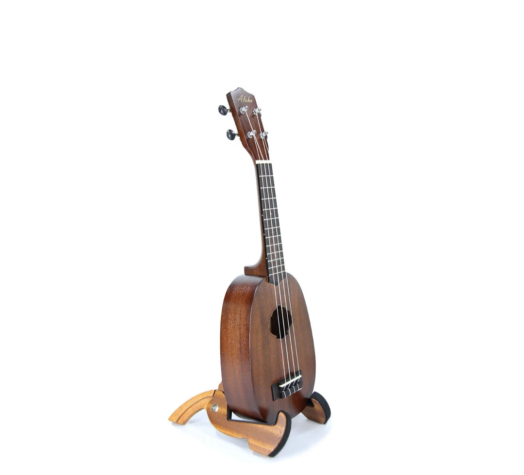 Aleho Mahogany Pineapple Soprano Ukulele (ALUP-M)