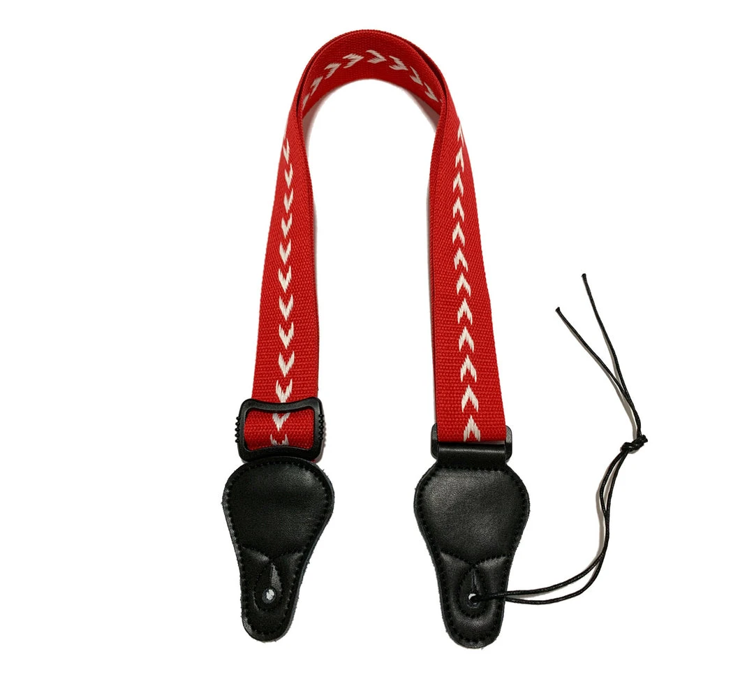 Renegade Accessories Ukulele Strap STRAP/SD21 Arrow (Red)