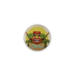 UKULELE MOVEMENT Accessories UM Badge - Twin Ukes Totem Mask Aloha