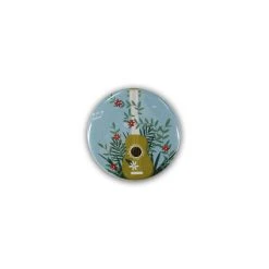 UKULELE MOVEMENT UM Badge - Flowers Vines Uke
