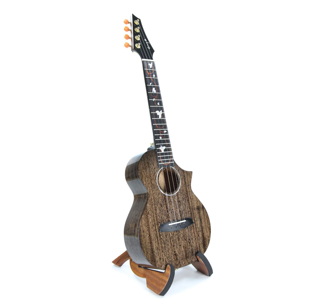 Ukuleles Enya All-Solid Mahogany Tenor Ukulele EUT-M6/BLK (Black)