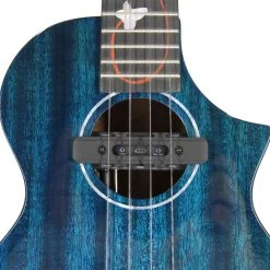 Ukuleles Enya All-Solid Mahogany Tenor Ukulele EUT-M6/BLUE (Blue)