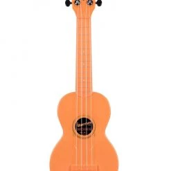 Kala Waterman Soprano Ukulele (Fluorescent Orangesicle) Ukuleles