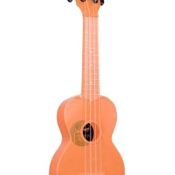Kala Waterman Soprano Ukulele (Fluorescent Orangesicle) Ukuleles