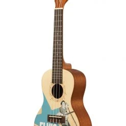 Ukuleles Kala Learn-To-Play Concert Ukulele Starter Kit (Elvis Rockabilly)
