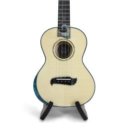 Kai Ukulele Ukuleles Kai All Solid Flame Maple Tenor Ukulele (KT-DB)