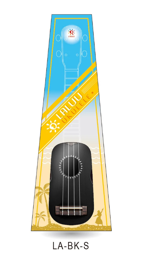 LALUU Coloured Ukulele (Soprano/Concert)