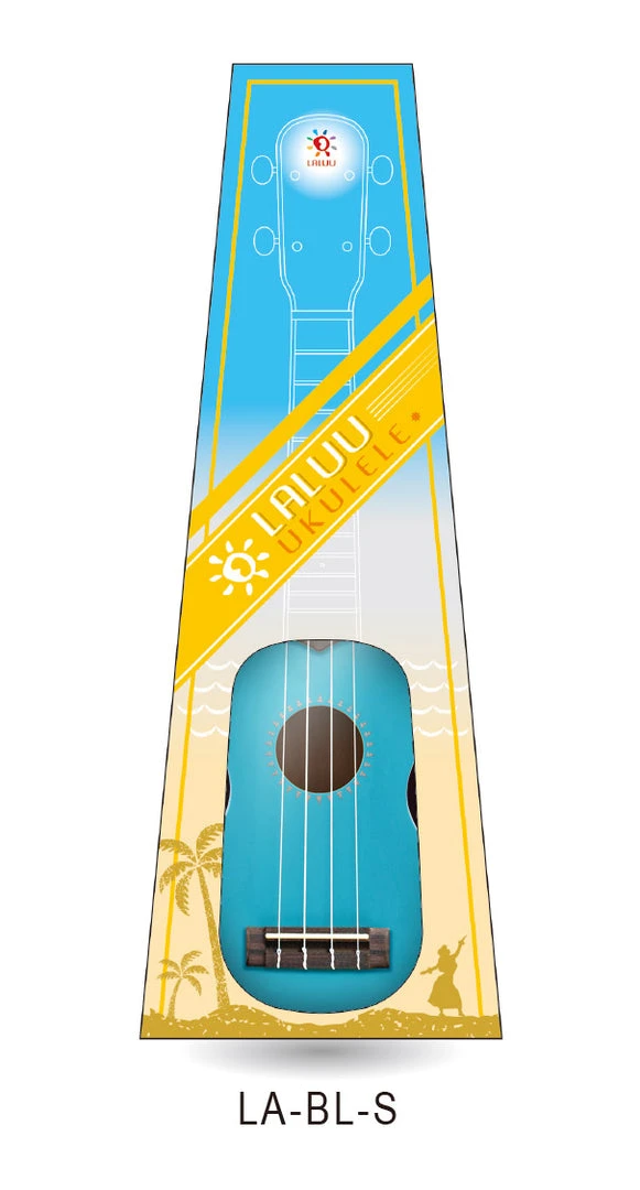 LALUU Coloured Ukulele (Soprano/Concert)