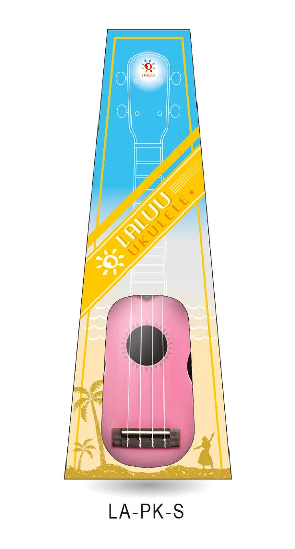 LALUU Coloured Ukulele (Soprano/Concert)