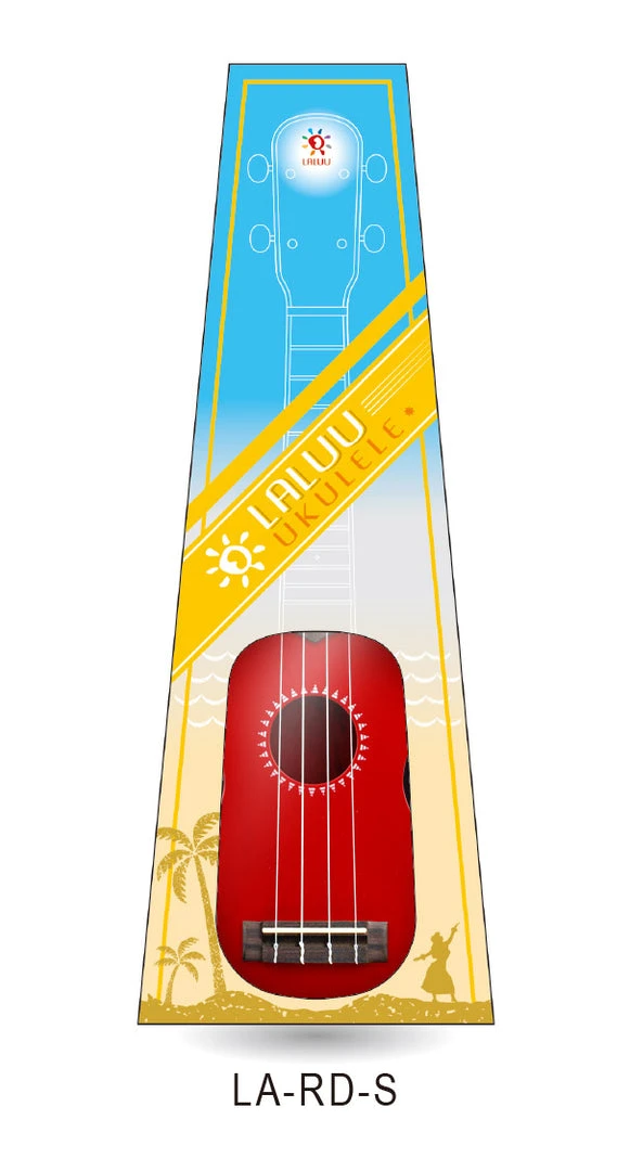 LALUU Coloured Ukulele (Soprano/Concert)