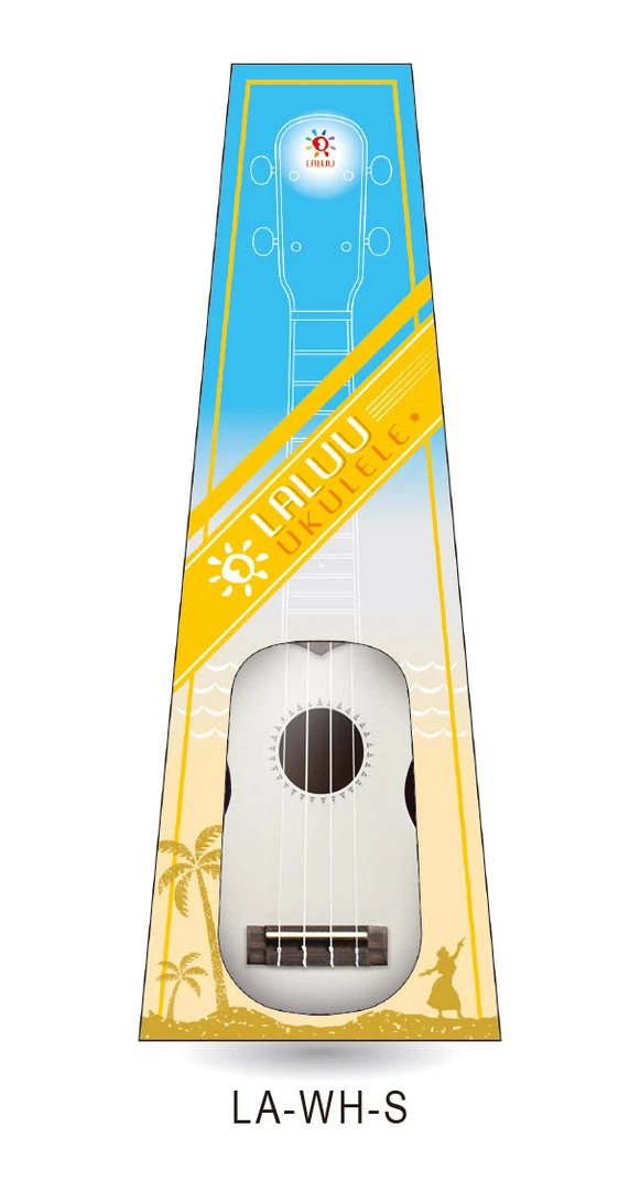 LALUU Coloured Ukulele (Soprano/Concert)