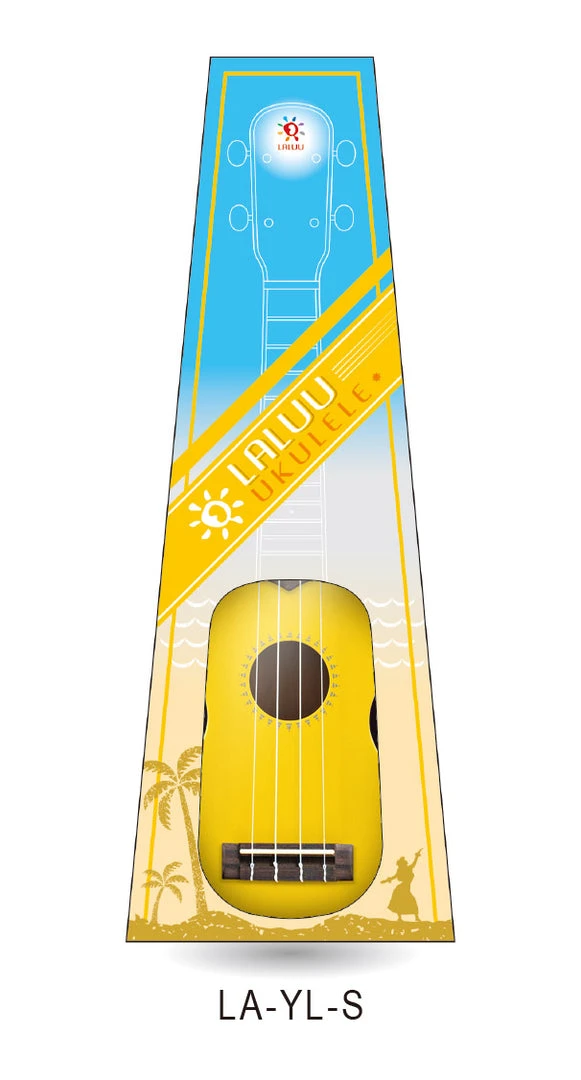 LALUU Coloured Ukulele (Soprano/Concert)