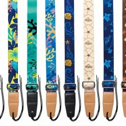 Leho Colourful Ukulele Straps (assorted Designs) Accessories