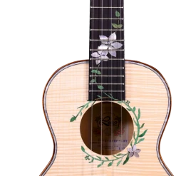 Leho All-Solid Flame Maple Ukulele (ASMP Series) Ukuleles