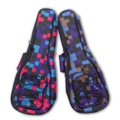 UKULELE MOVEMENT Padded Ukulele Gigbag (Tetris Print)