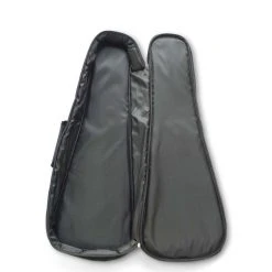 UKULELE MOVEMENT Accessories Padded Ukulele Gigbag (Black With Face)
