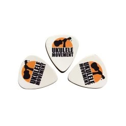 UM Ukulele / Guitar Picks (Pack Of 3) Merchandise