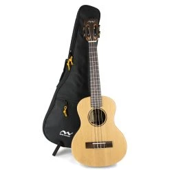 Muse Solid Cedar / Ebony Tenor Ukulele (MU-CEG-T) Ukuleles