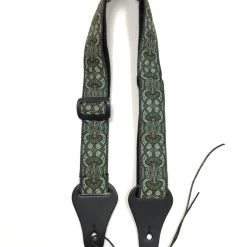 Renegade Accessories Ukulele Strap STRAP/SD18 Green Jacquard
