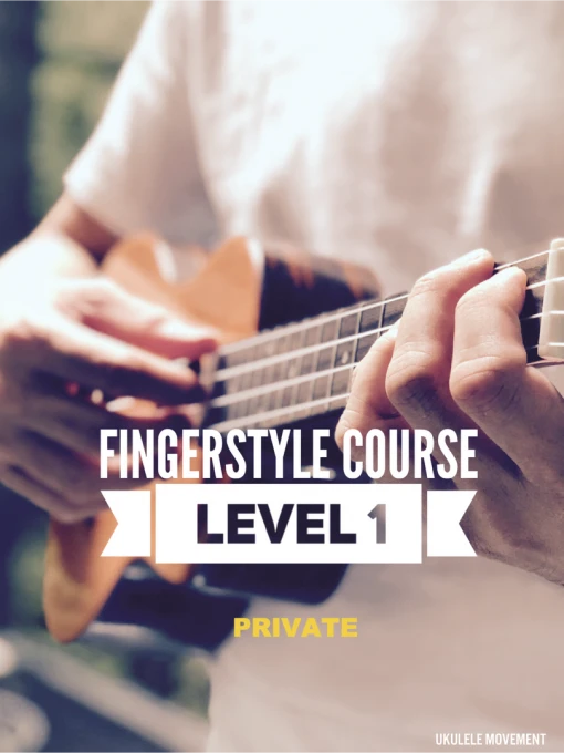 UM Ukulele Fingerstyle Basics Course (1-to-1 In-person)