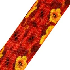Renegade Ukulele Strap STRAP/SD11 Red Hibiscus Accessories
